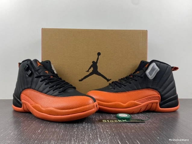 MaikeSneakers Orange Jordan Air 12 FD9101-081 Brilliant WMNS 0731